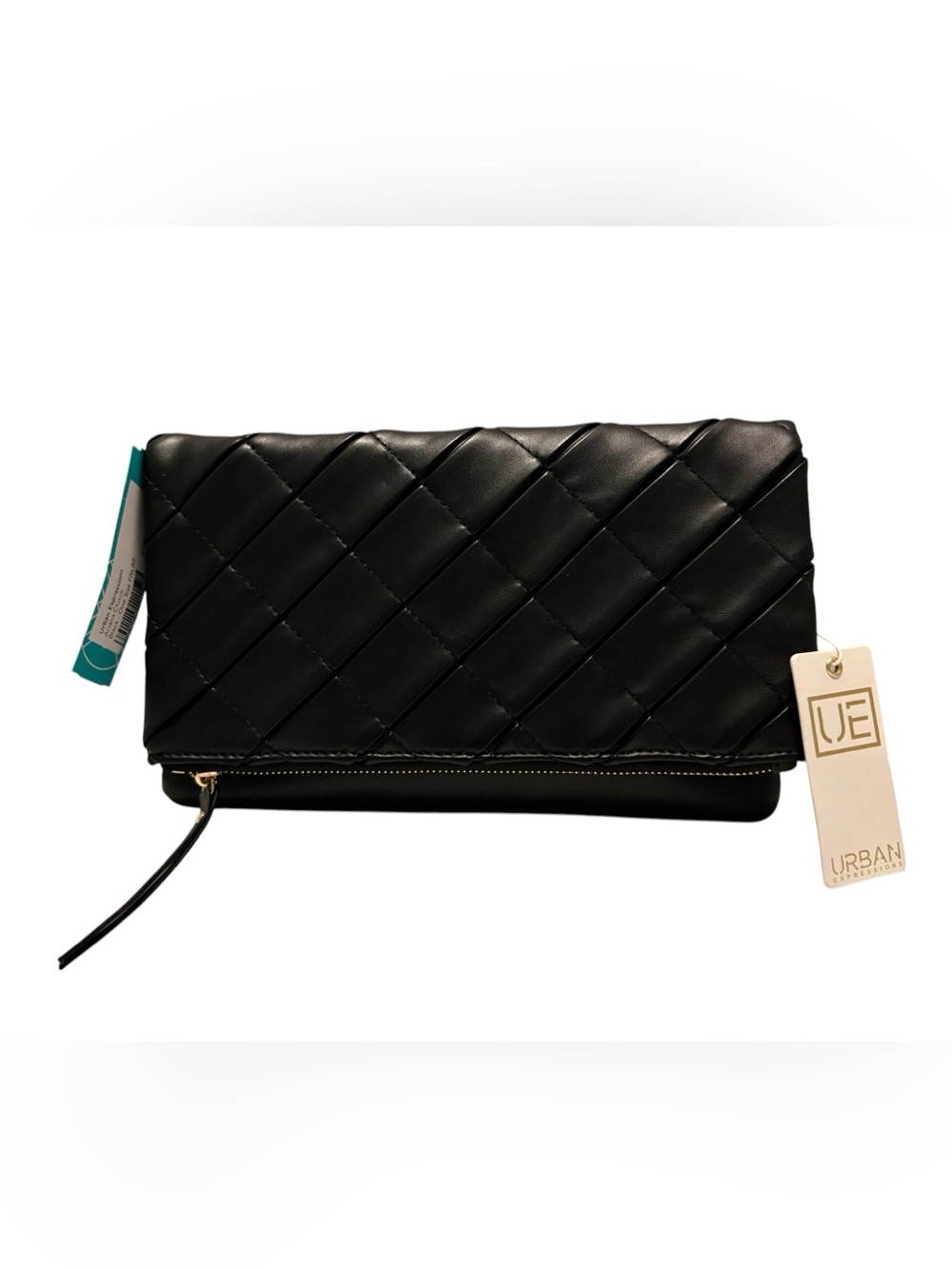 Urban Expressions Quilted Wristlet Clutch